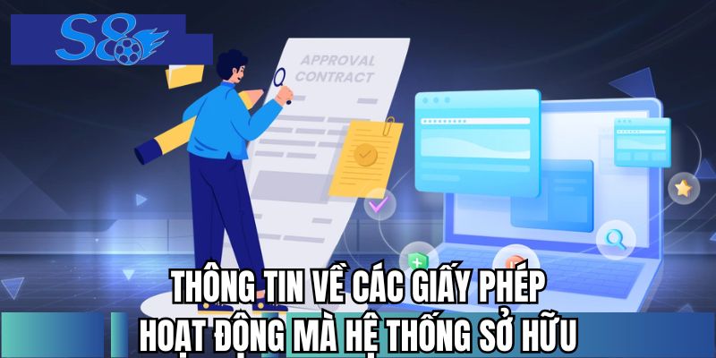 Thông tin về các giấy phép hoạt động mà hệ thống sở hữu